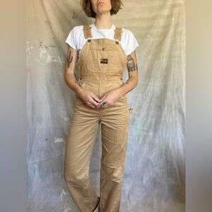 Vintage 80s DeeCee Cord Overalls Authentic Vintage Street Wear Size 28”